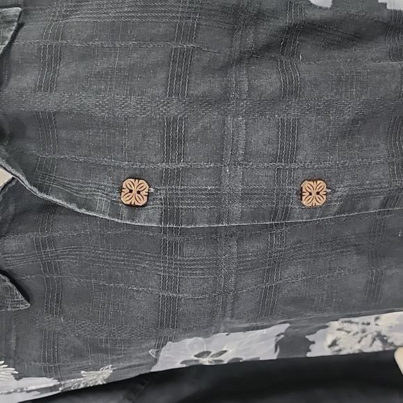 Jamaica Jaxx Authentic Island Style Short Sleeve Button Down Shirt - Picture 3 of 10